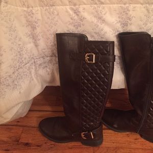 Tall Brown Riding Boots