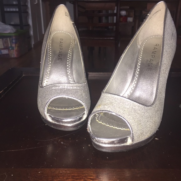 Sparkly high heels