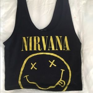 Nirvana crop top