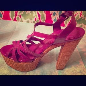 Jessica Simpson Chunky Heels Size 7