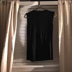 Black casual tank