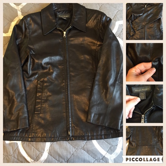 Banana Republic Leather Jacket