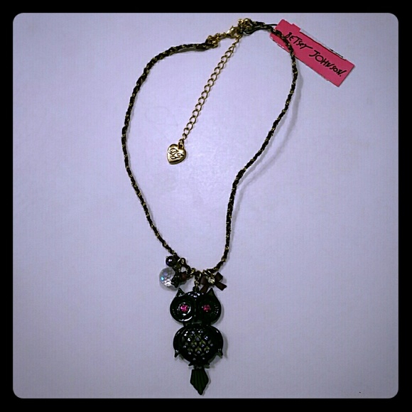 Betsey Johnson Jewelry - Betsey Johnson Owl Necklace
