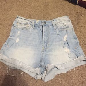 Hollister natural waist shorts