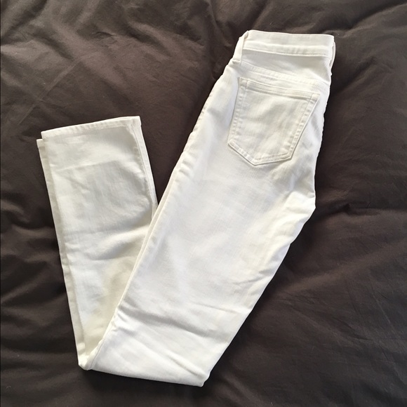 JCrew White Machstick Jeans NWOT
