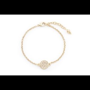 💖HOST PICK💖18k Gold with fine crystals bracelet