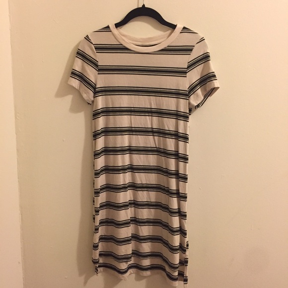 Striped T-Shirt Dress