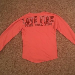 PINK Varsity shirt