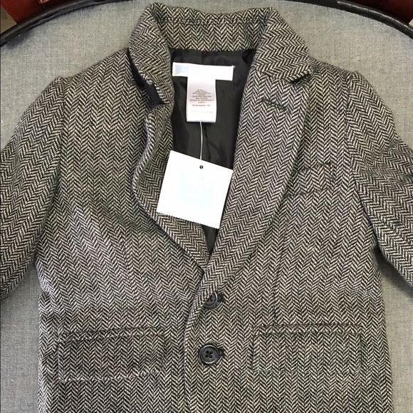 Janie and Jack NWT herringbone blazer. 6-12mos.