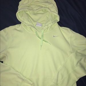 Light green Nike hoodie
