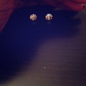 Silver earrings from jojo loves you boutique