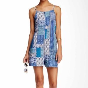 NWT Lush Printed Romper