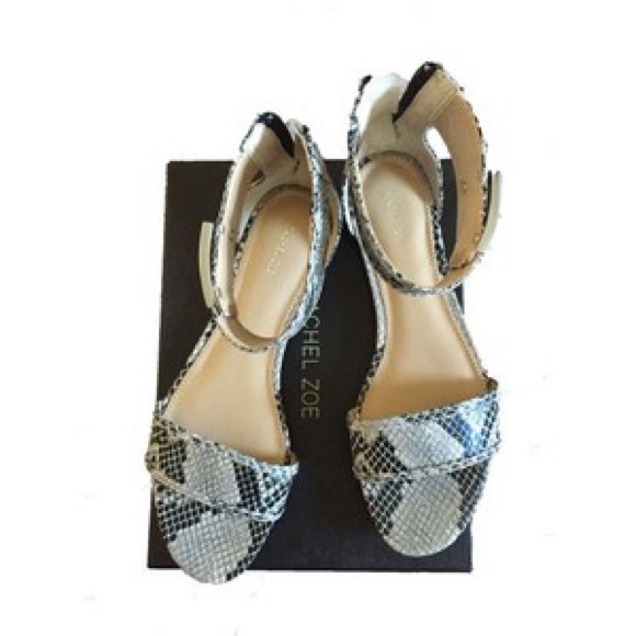 Rachel Zoe Shoes - Rachel Zoe snakeskin sandal