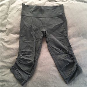 Lululemon Black in the Flow Crop Pants