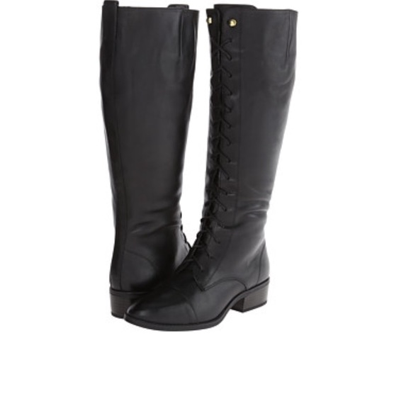 Ralph Lauren lace up boots- Brand new soles