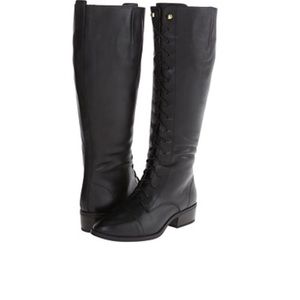 Ralph Lauren lace up boots- Brand new soles