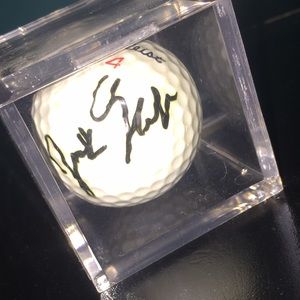 Jack Nicklaus signed Golf Ball