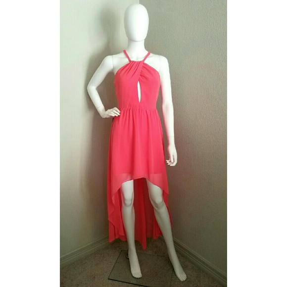 BEBE High Low Formal Dress - Picture 1 of 2