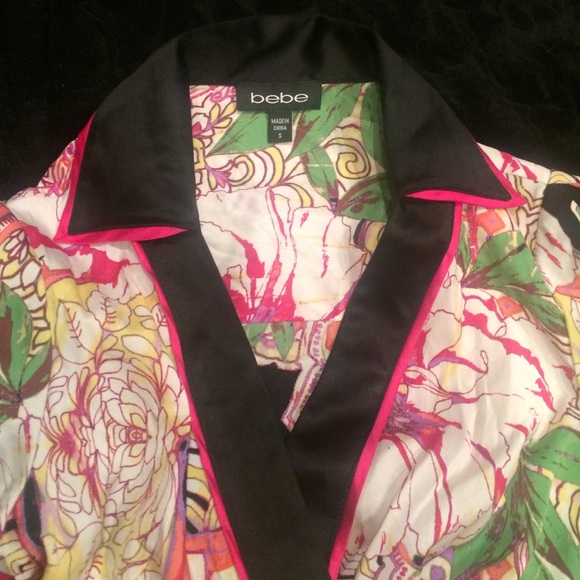 Bebe Kimono Wrap Dress
