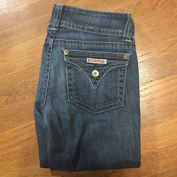 Bootcut Hudson jeans, size 26