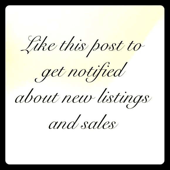 Like this post to get notified  when we have sales