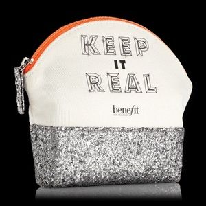 NWOT • Benefit Cosmetics Makeup Bag
