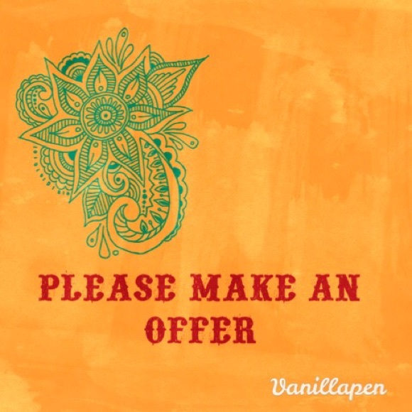 All reasonable offers accepted!