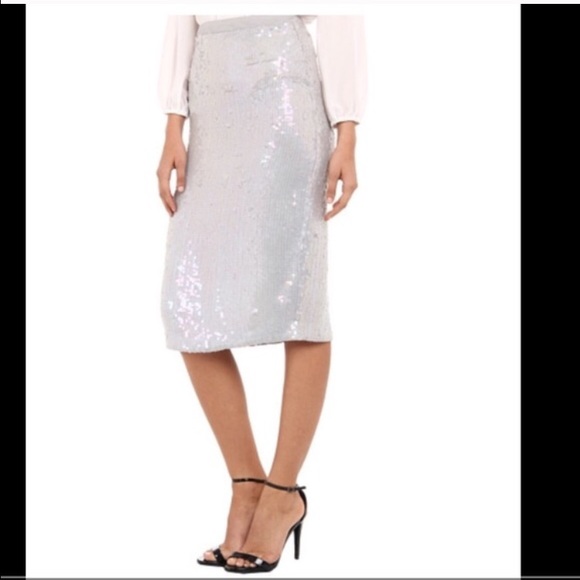 ✨HP✨French Connection Winter Mist Pencil Skirt - Picture 4 of 4