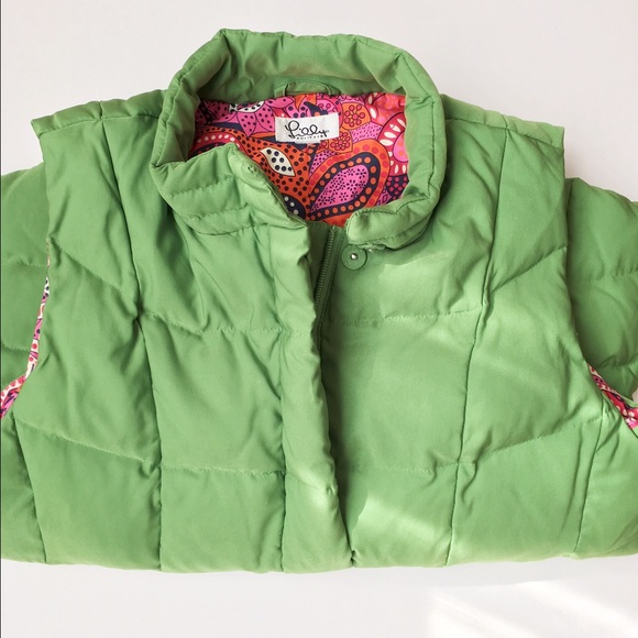 Lilly Pulitzer Down Puff Vest