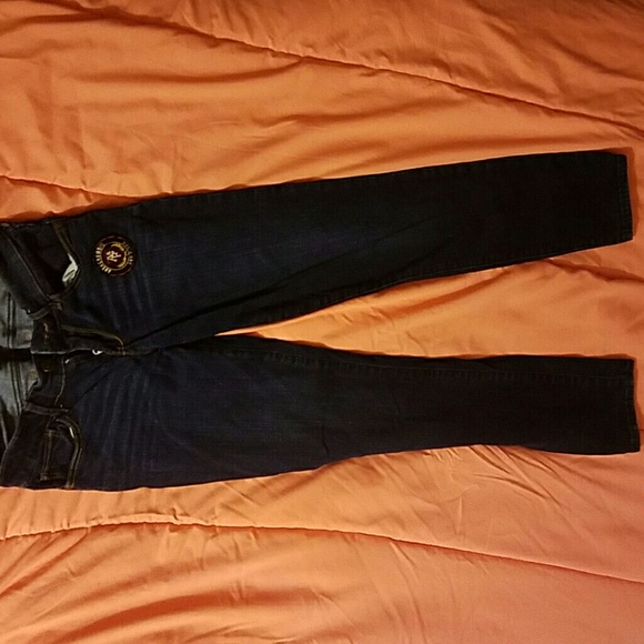 Dark Wash Abercrombie and Fitch Jeans