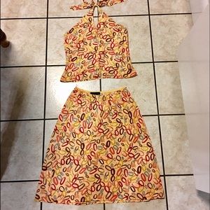 Authentic 90's skirt set!!!