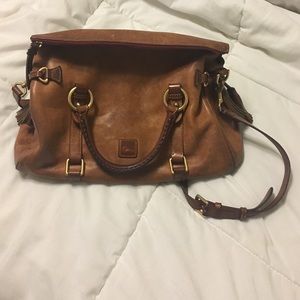 Dooney and Bourke tan leather purse