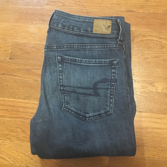 American Eagle Hi-Rise Super Stretch Flare Jeans