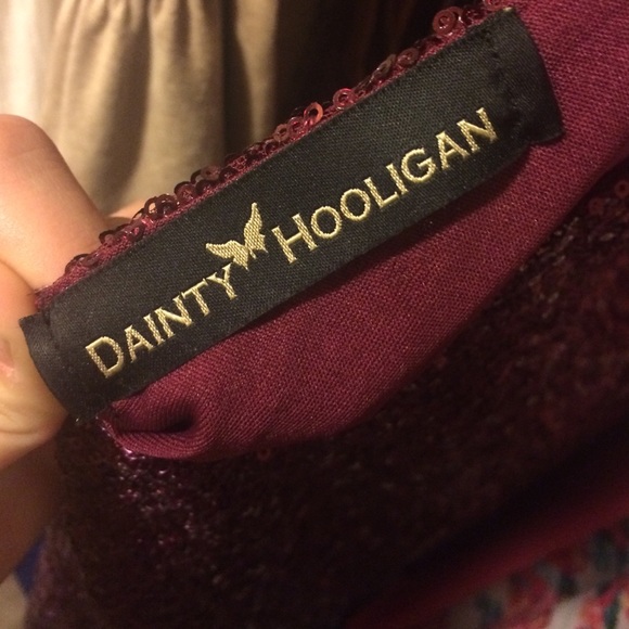 Wine colored sequin party dress! - Picture 4 of 4