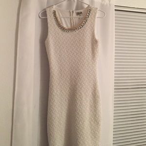 White formal dress