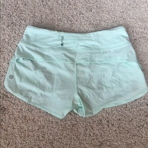 Lululemon Sea Mist Speed Short