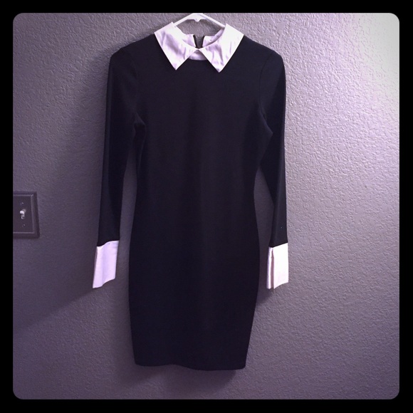 Black & White Tux Dress! Perfect for work!