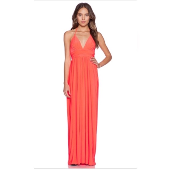 T-Bags Los Angeles Coral Maxi Dress!
