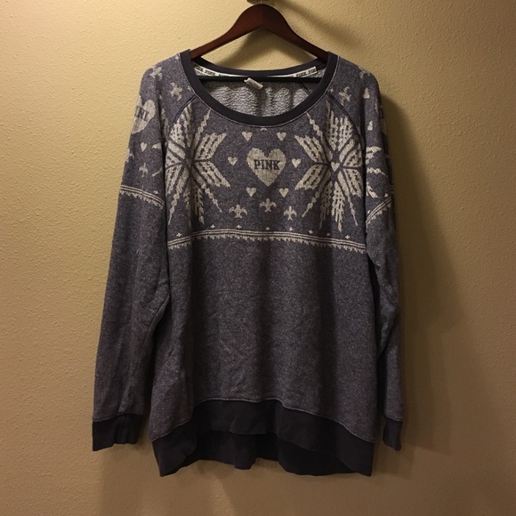 PINK holiday sweater!