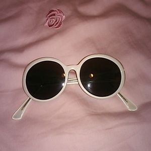 DKNY Sunglasses for Woman in white. Used