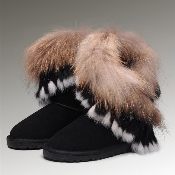 black suede ugg style boots black suede ugg style boots