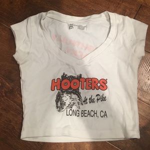 Hooters Girl crop top xsmall