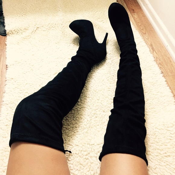 🤑Last pair 🤑🍂Platform over the knee boots 🍂 - Picture 2 of 4