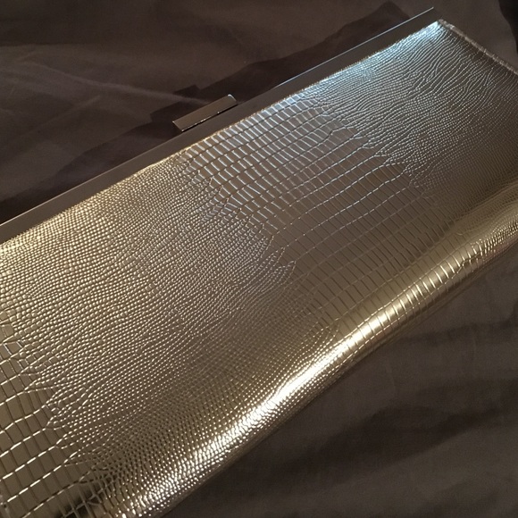 Brand New Gold Clutch