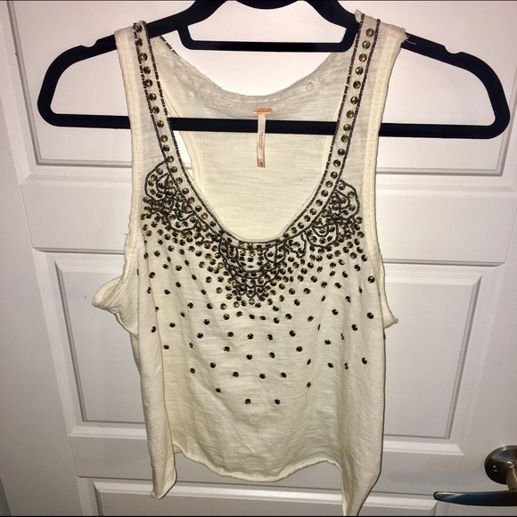 Free People embellished tank