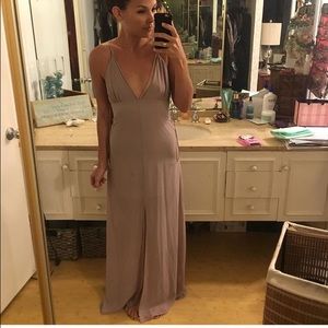 33 butterflies long dress
