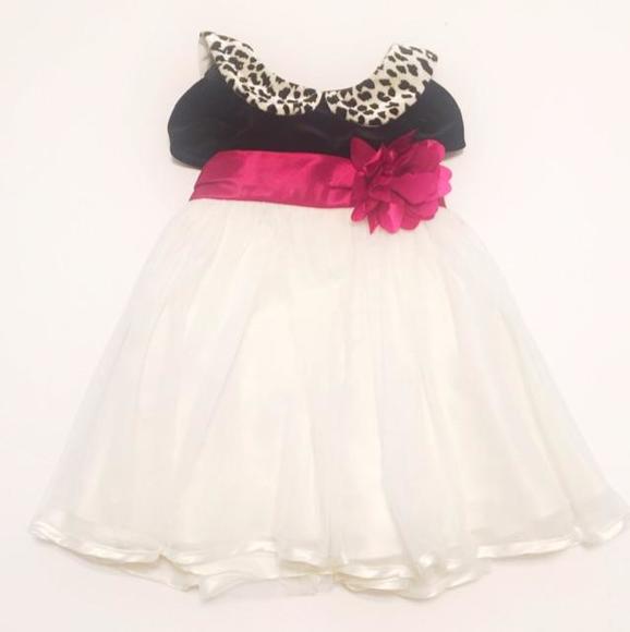 NWOT Ivory and Black Dress