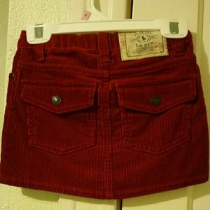 Girls corduroy skirt