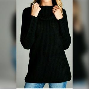 Oversized Turtleneck Sweater
