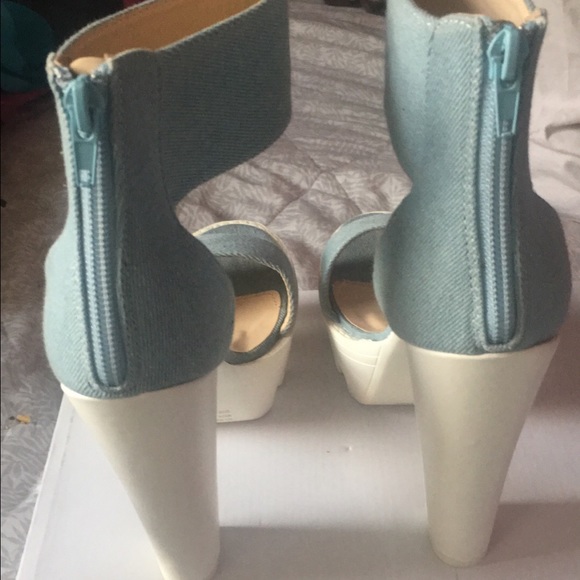 Denim Heels - Picture 3 of 4